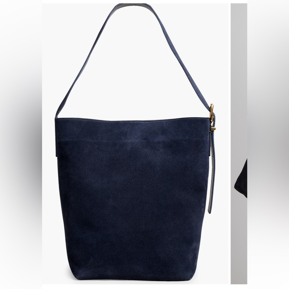 Madewell Essentials Suede Bucket Bag